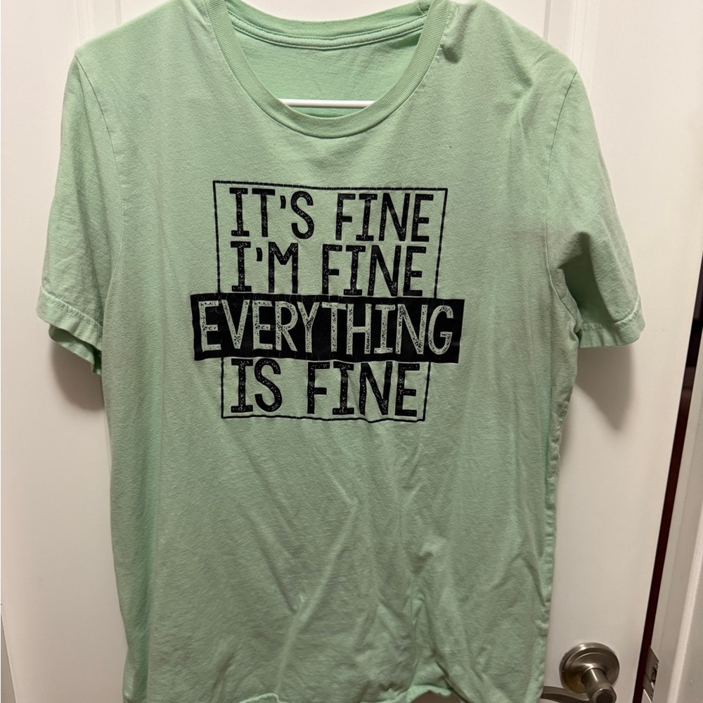 Amazon Light Green Graphic Tee